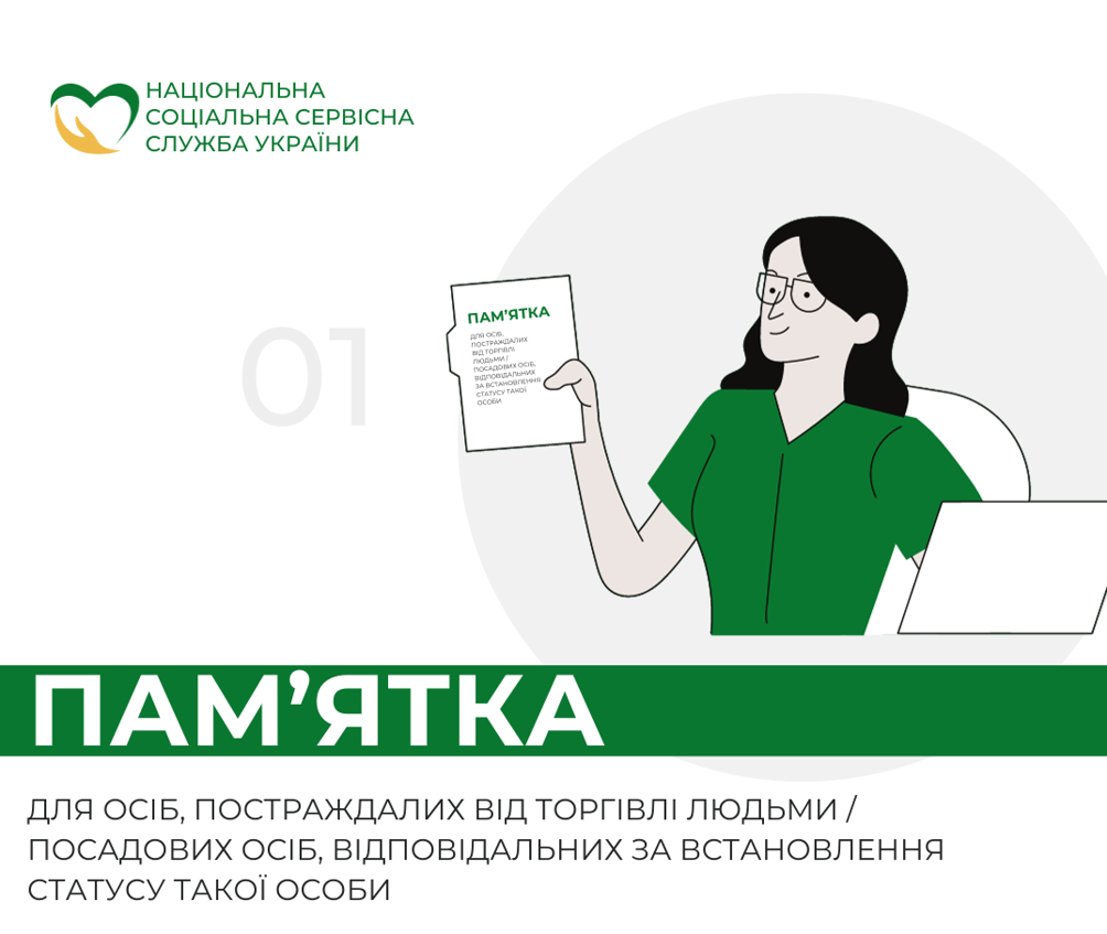 Пам'ятка запобігання торгівлі людьми